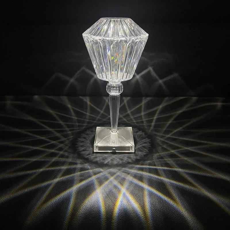 Rose diamond table lamp